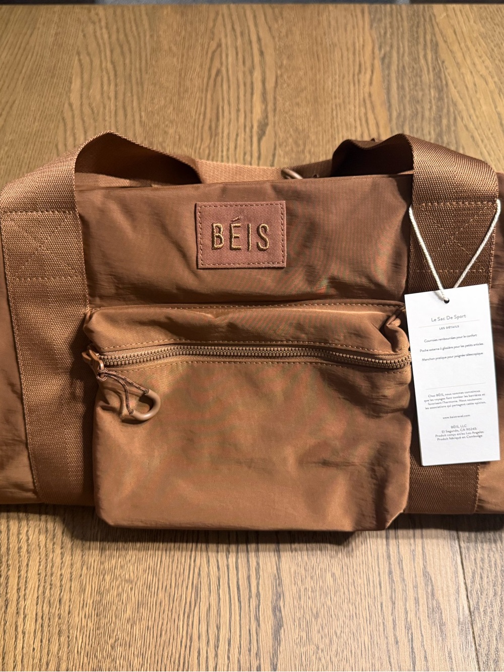 NWT BÉIS The Sport Duffle Backpack